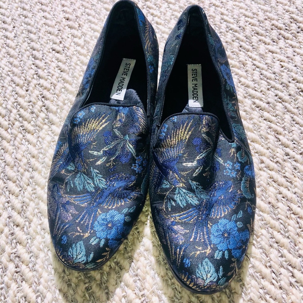 Floral loafers Steve Madden Men 8